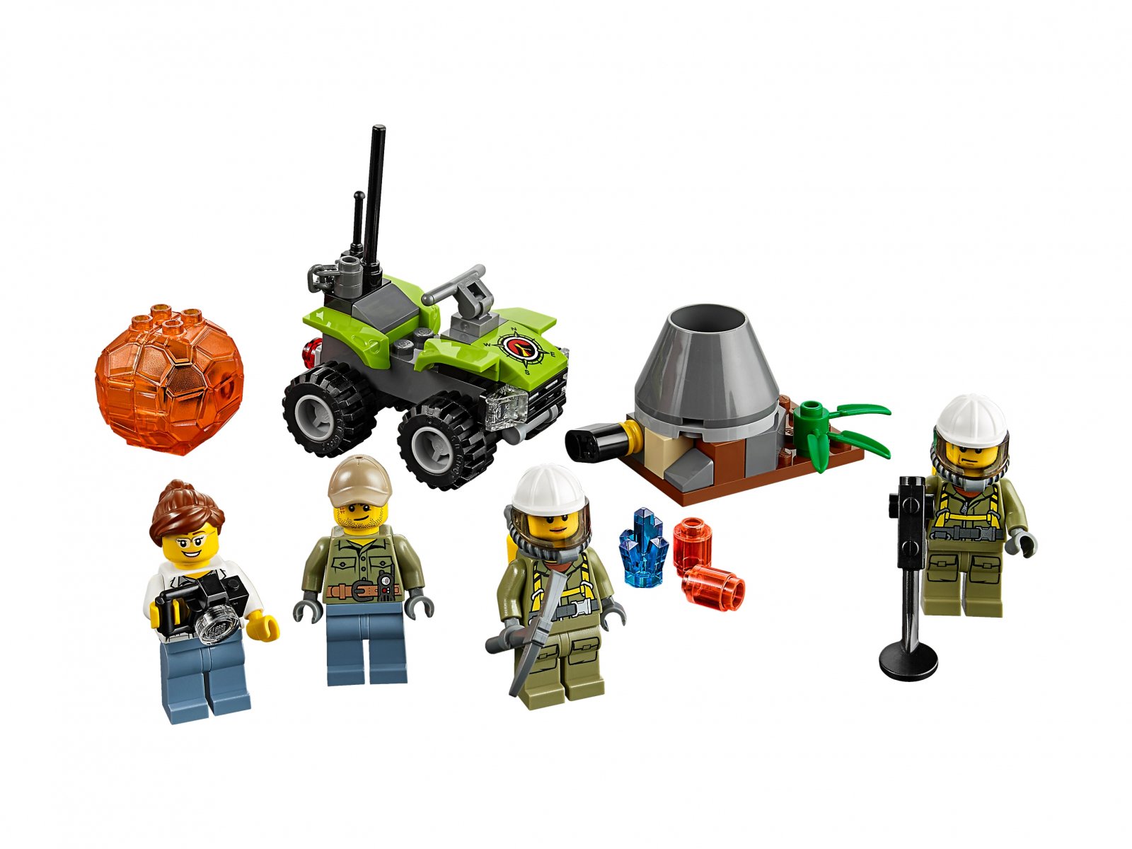 LEGO 60120 Wulkan - zestaw startowy