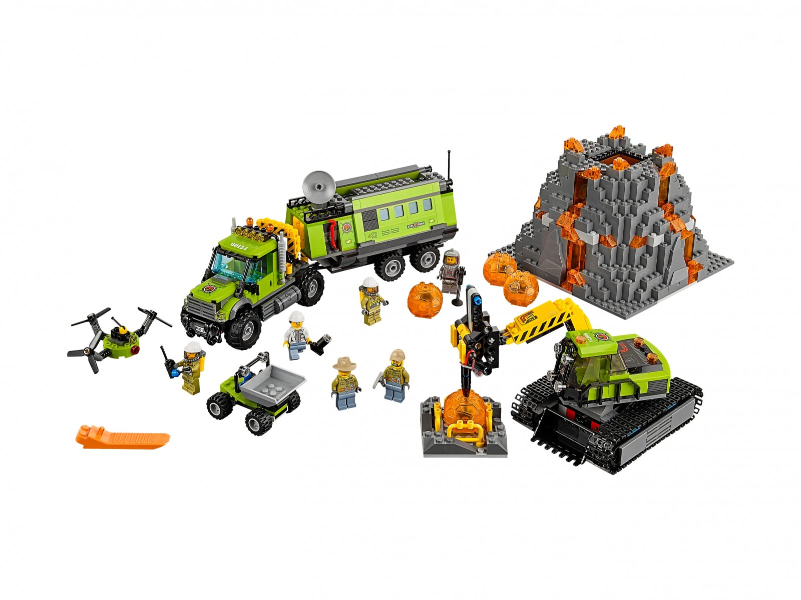 LEGO 60124 Baza badaczy wulkanów
