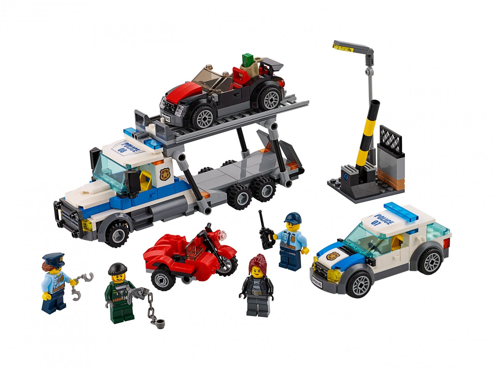 LEGO 60143 Skok na transporter samochodów