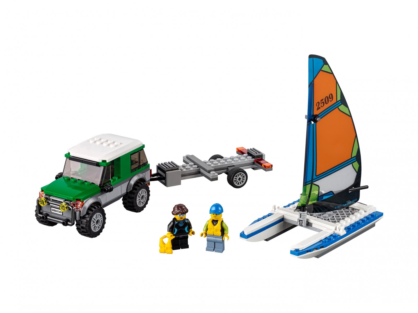 LEGO 60149 Terenówka 4x4 z katamaranem