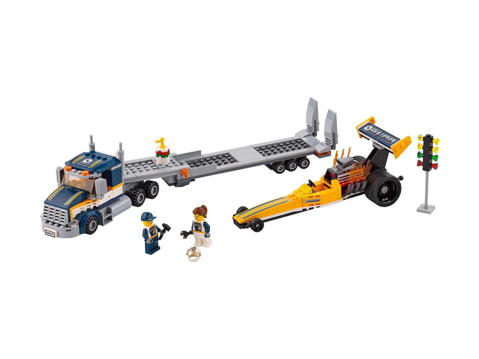 LEGO 60151 Transporter dragsterów
