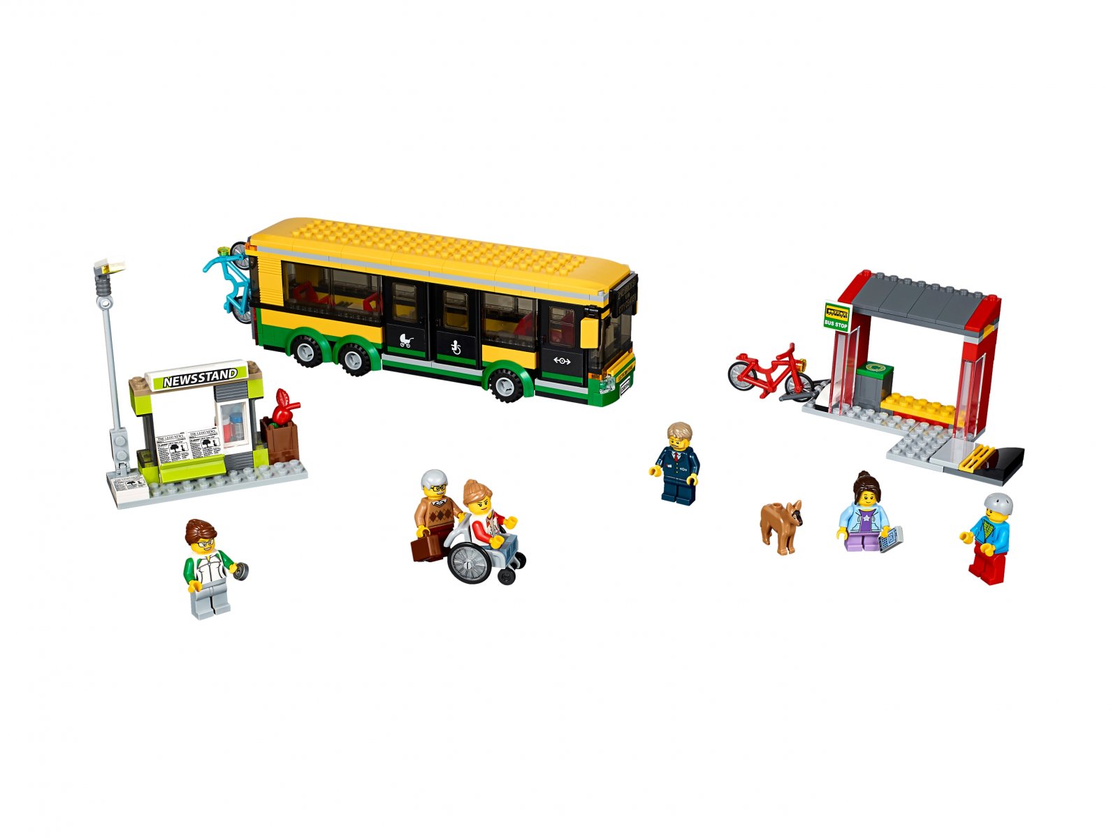 LEGO 60154 Przystanek autobusowy