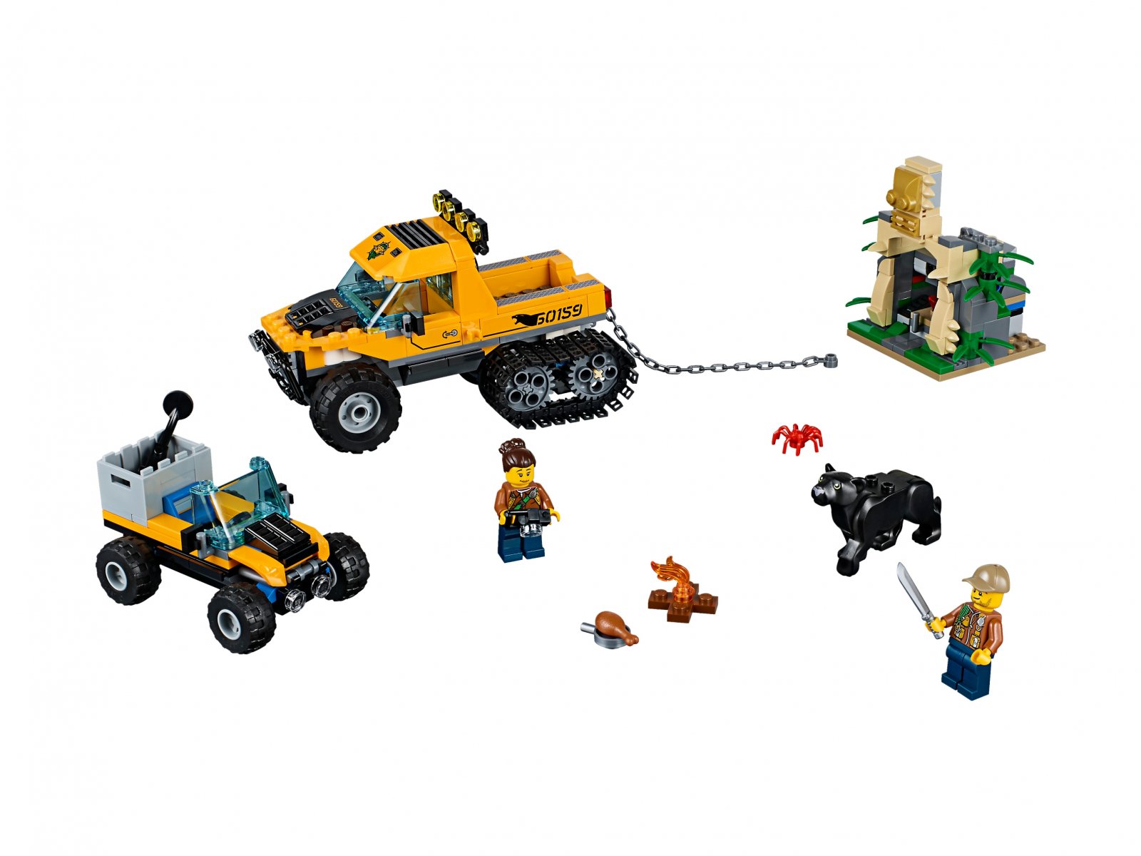 LEGO 60159 Misja półgąsienicowej terenówki