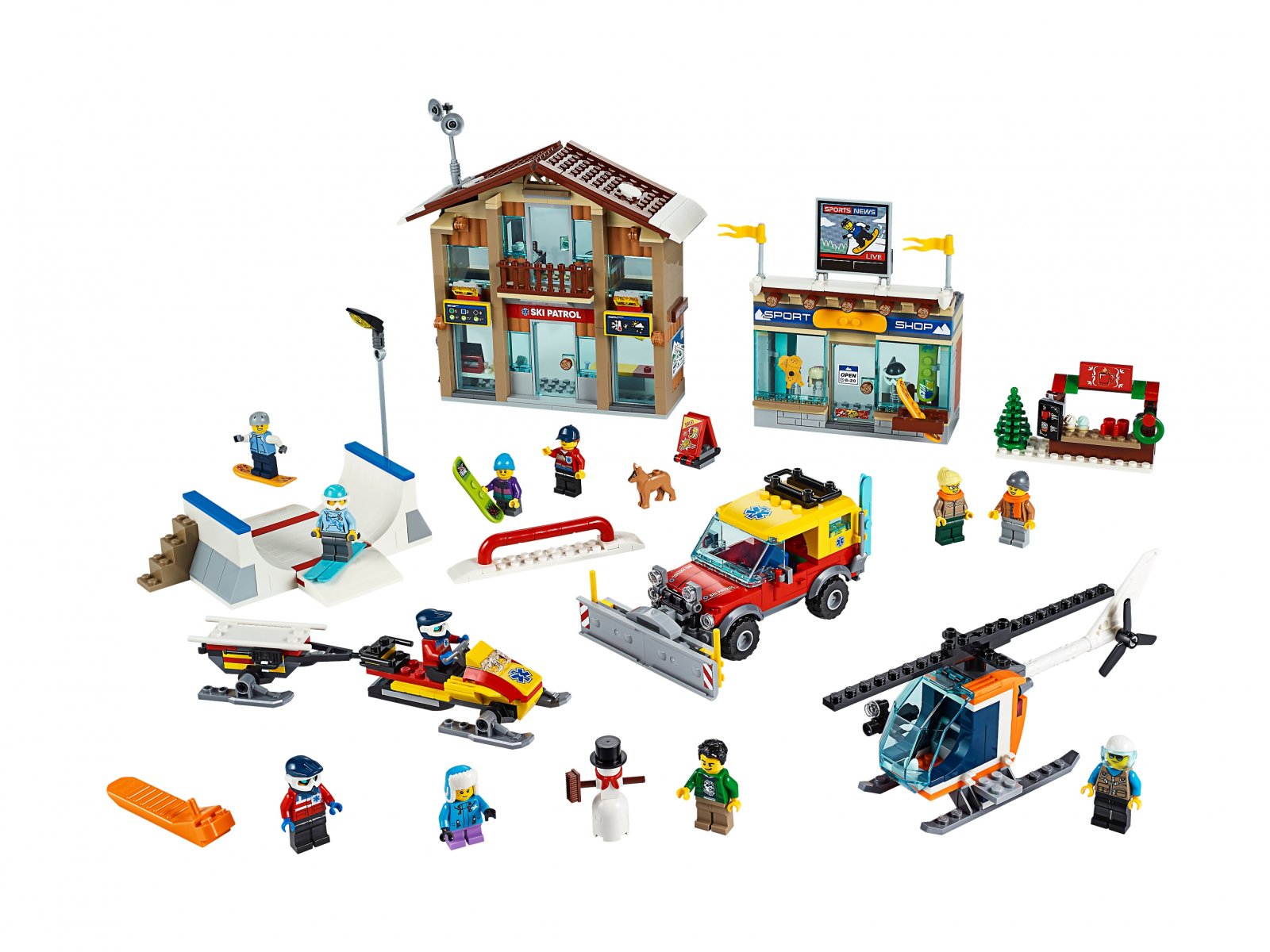 LEGO 60203 Kurort narciarski