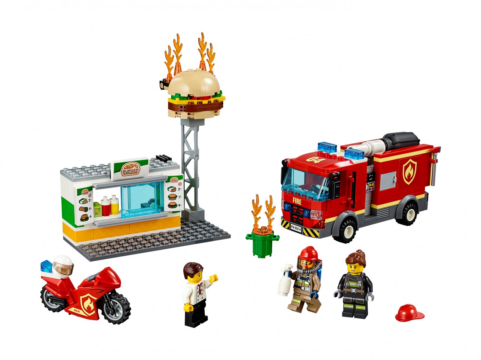 LEGO 60214 Na ratunek w płonącym barze