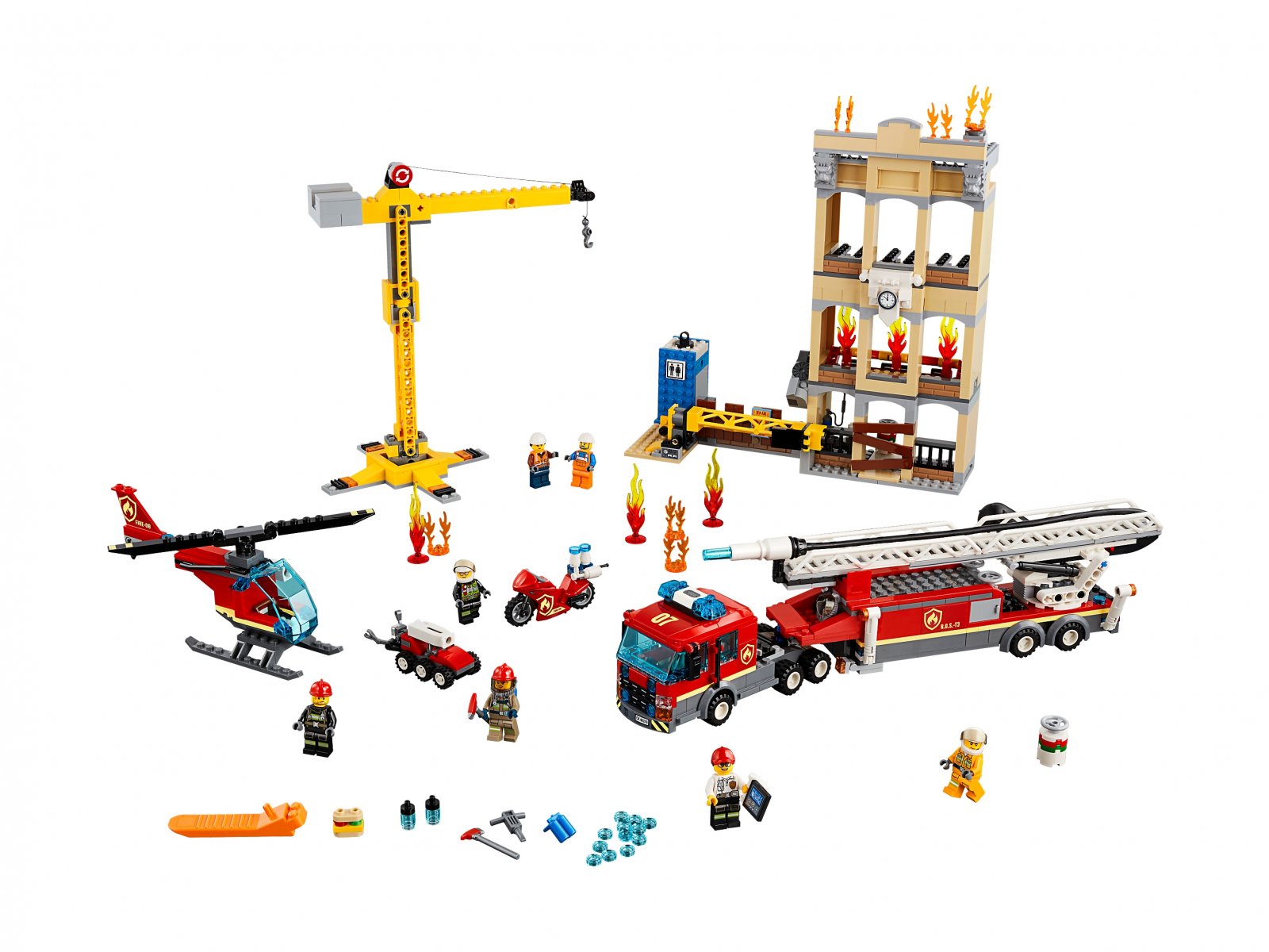 LEGO 60216 Straż pożarna w śródmieściu