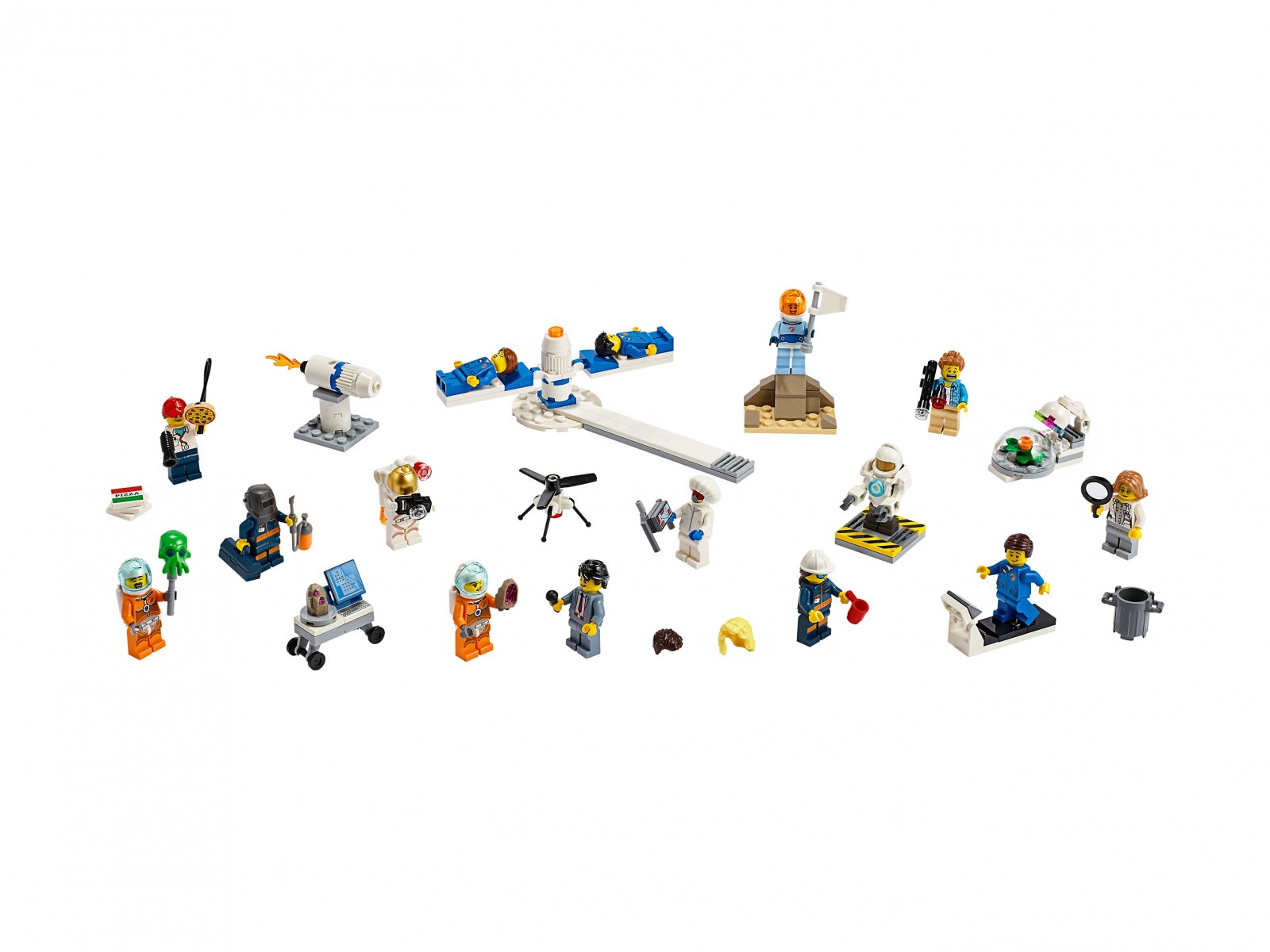 LEGO 60230 Badania kosmiczne - zestaw minifigurek