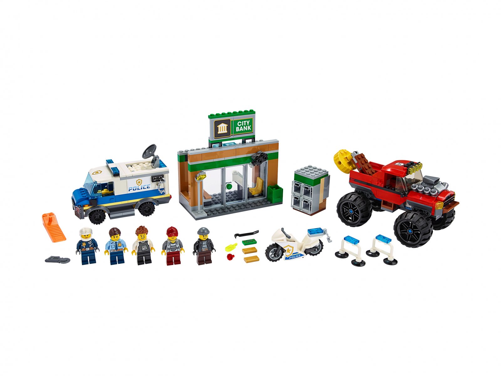 LEGO 60245 Napad z monster truckiem