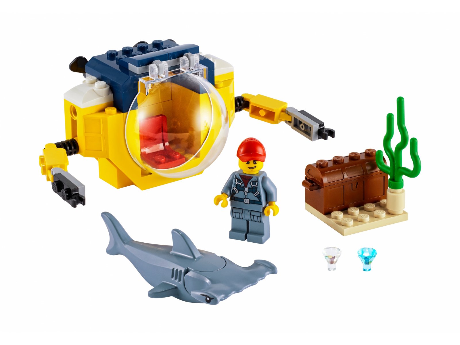 LEGO 60263 Oceaniczna miniłódź podwodna