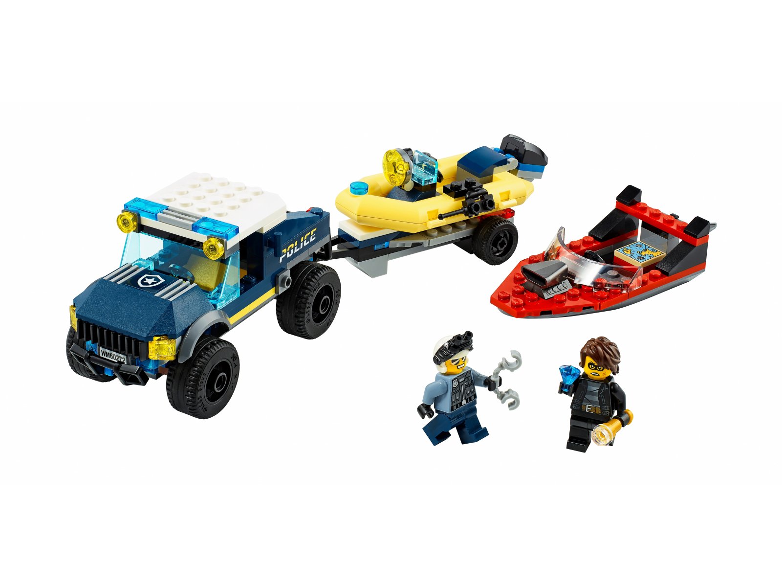 LEGO 60272 Transport łodzi policji specjalnej