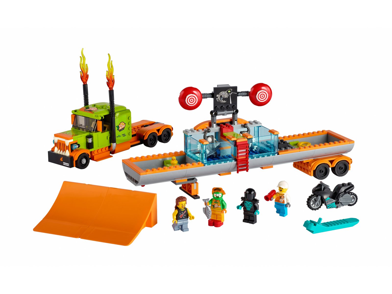 LEGO 60294 Ciężarówka kaskaderska