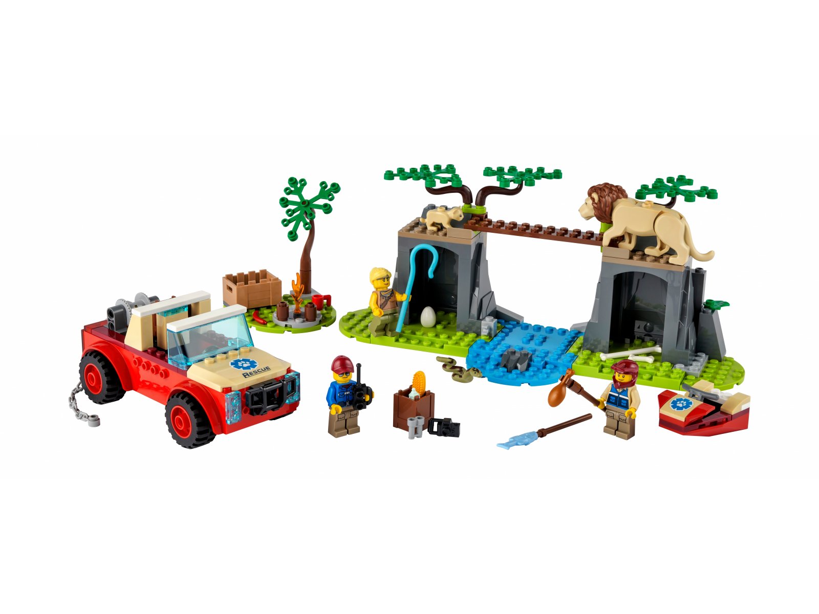 LEGO 60301 Terenówka ratowników dzikich zwierząt