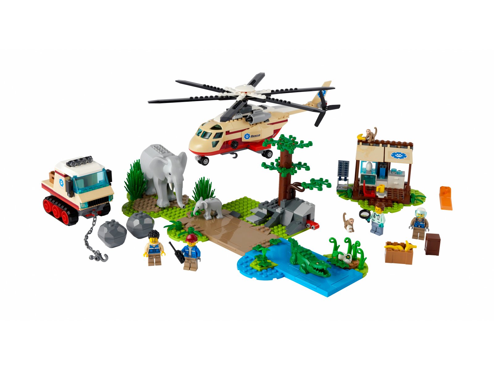 LEGO 60302 Na ratunek dzikim zwierzętom