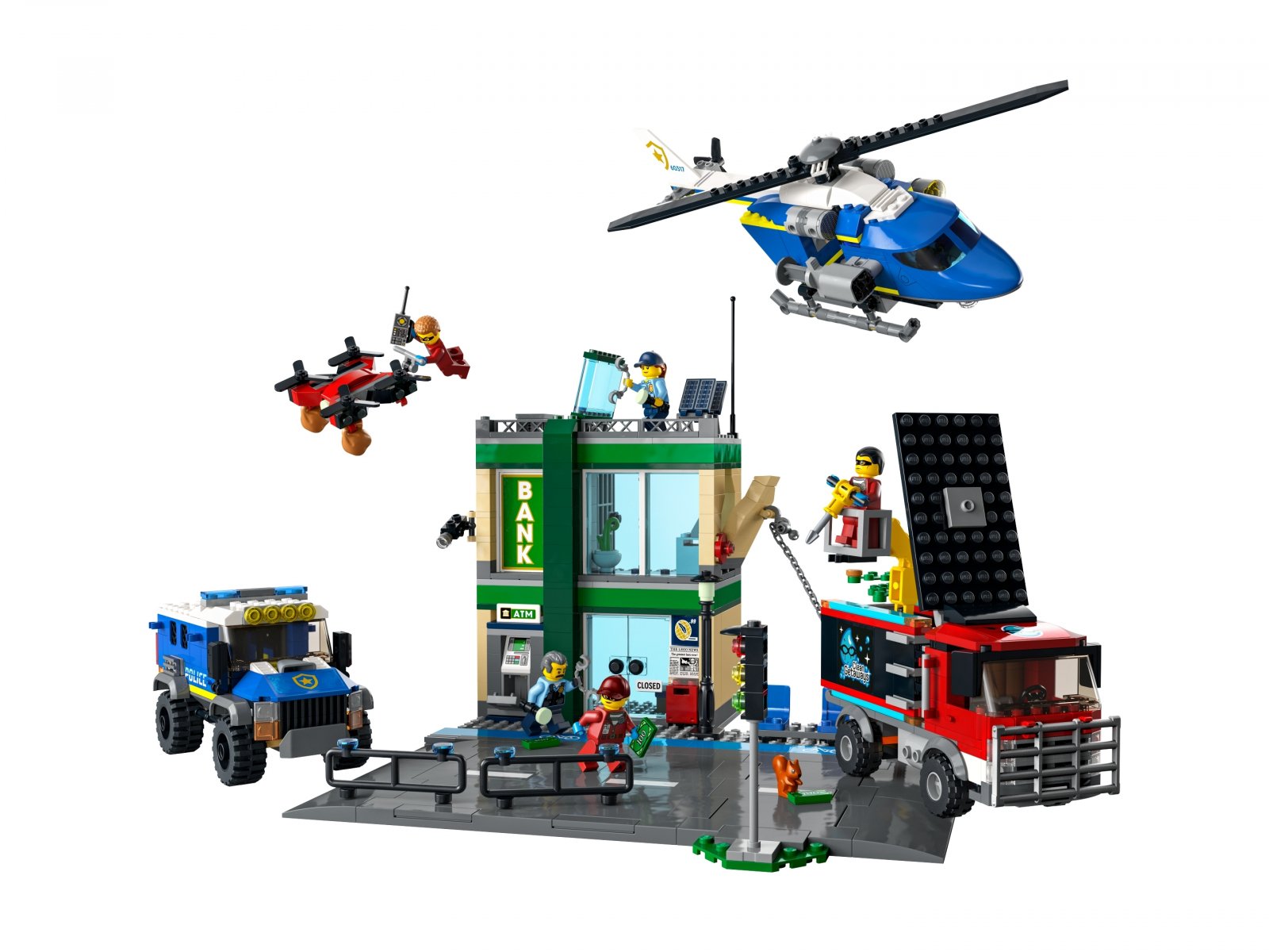 LEGO 60317 Napad na bank