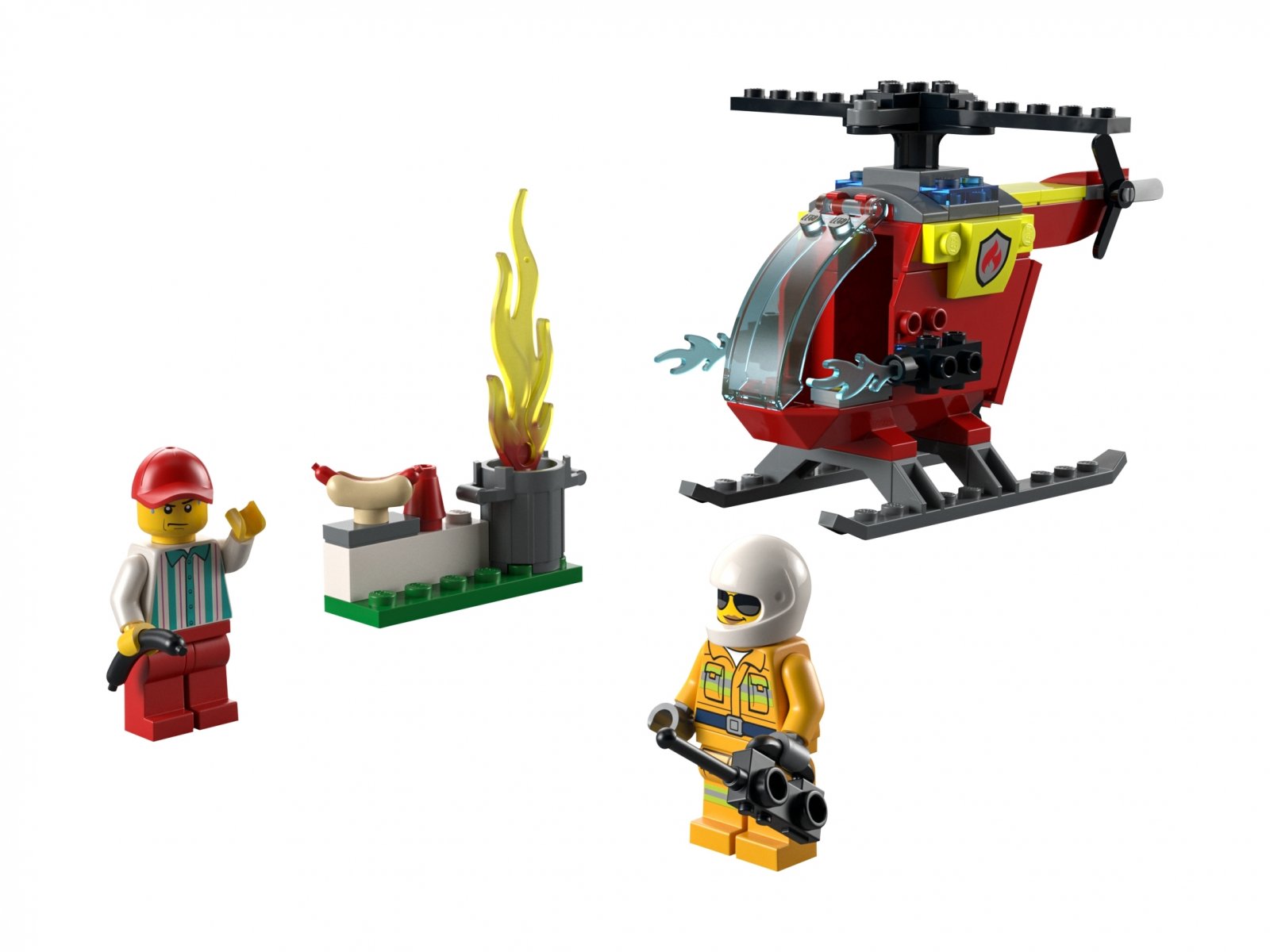 LEGO 60318 Helikopter strażacki