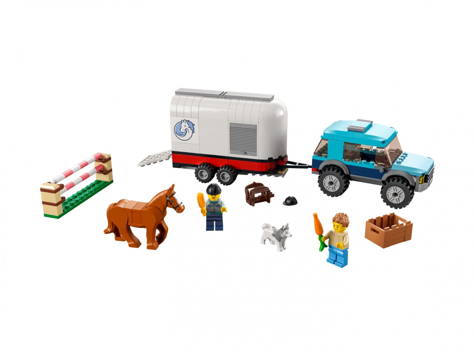 LEGO 60327 Przyczepa do przewozu koni
