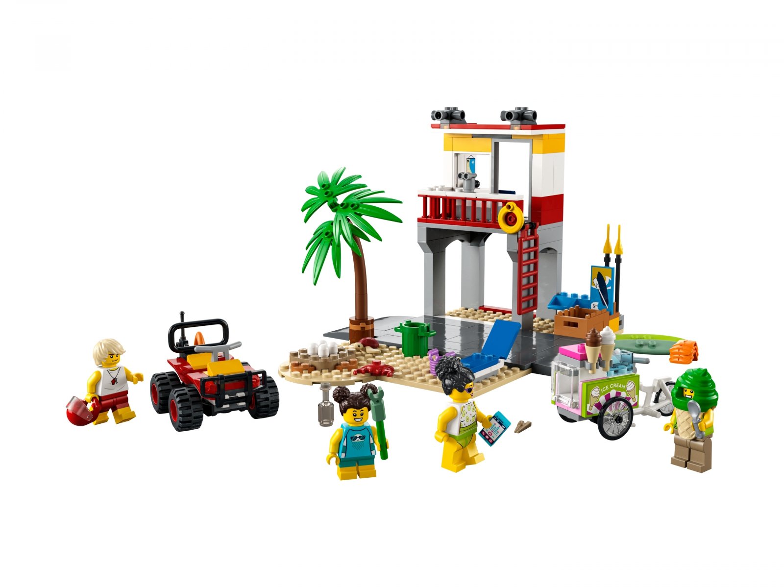LEGO 60328 Stanowisko ratownicze na plaży