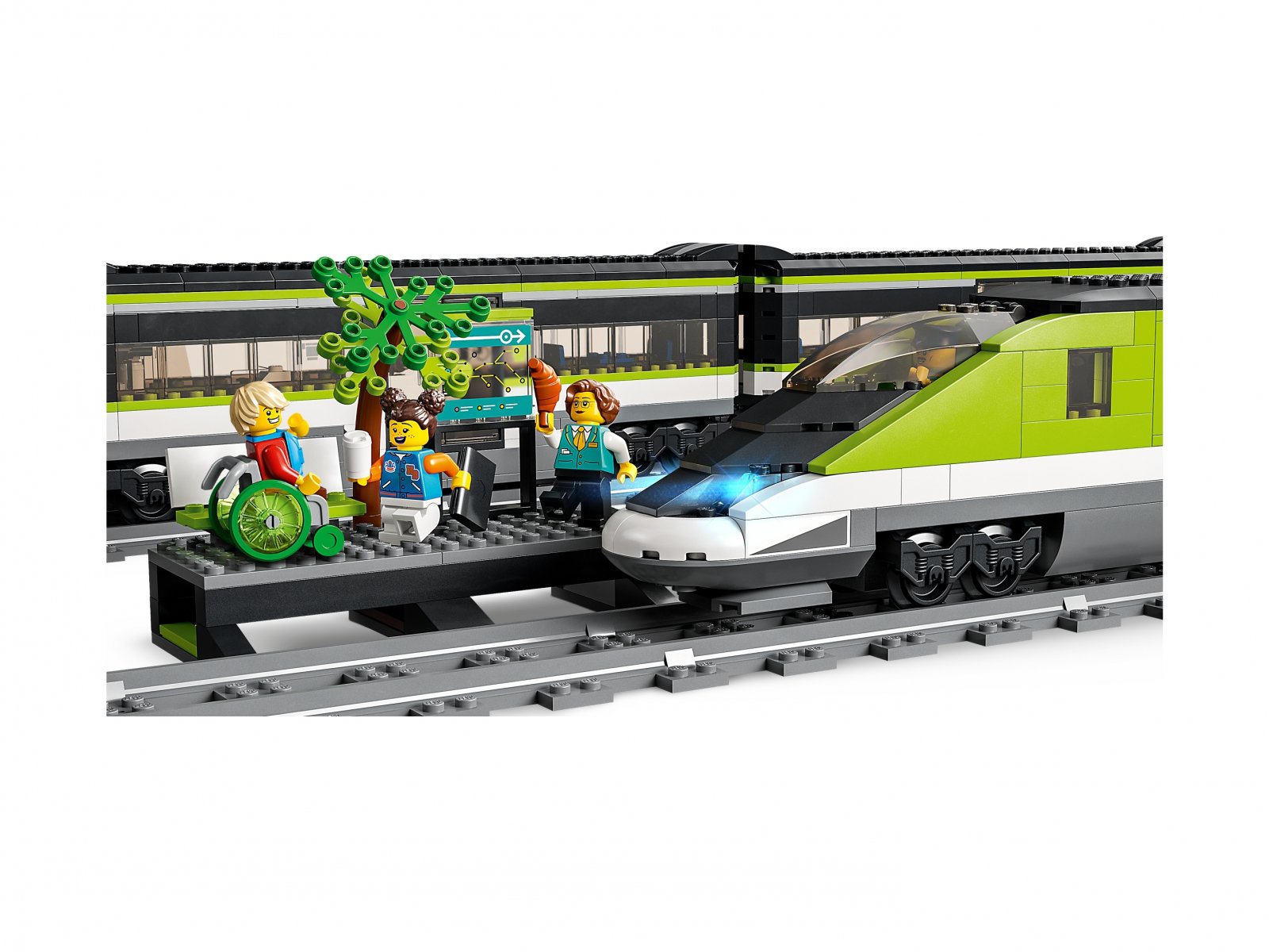 Lego 60337 - Ekspresowy pociąg pasażerski - City - Republika Klocków