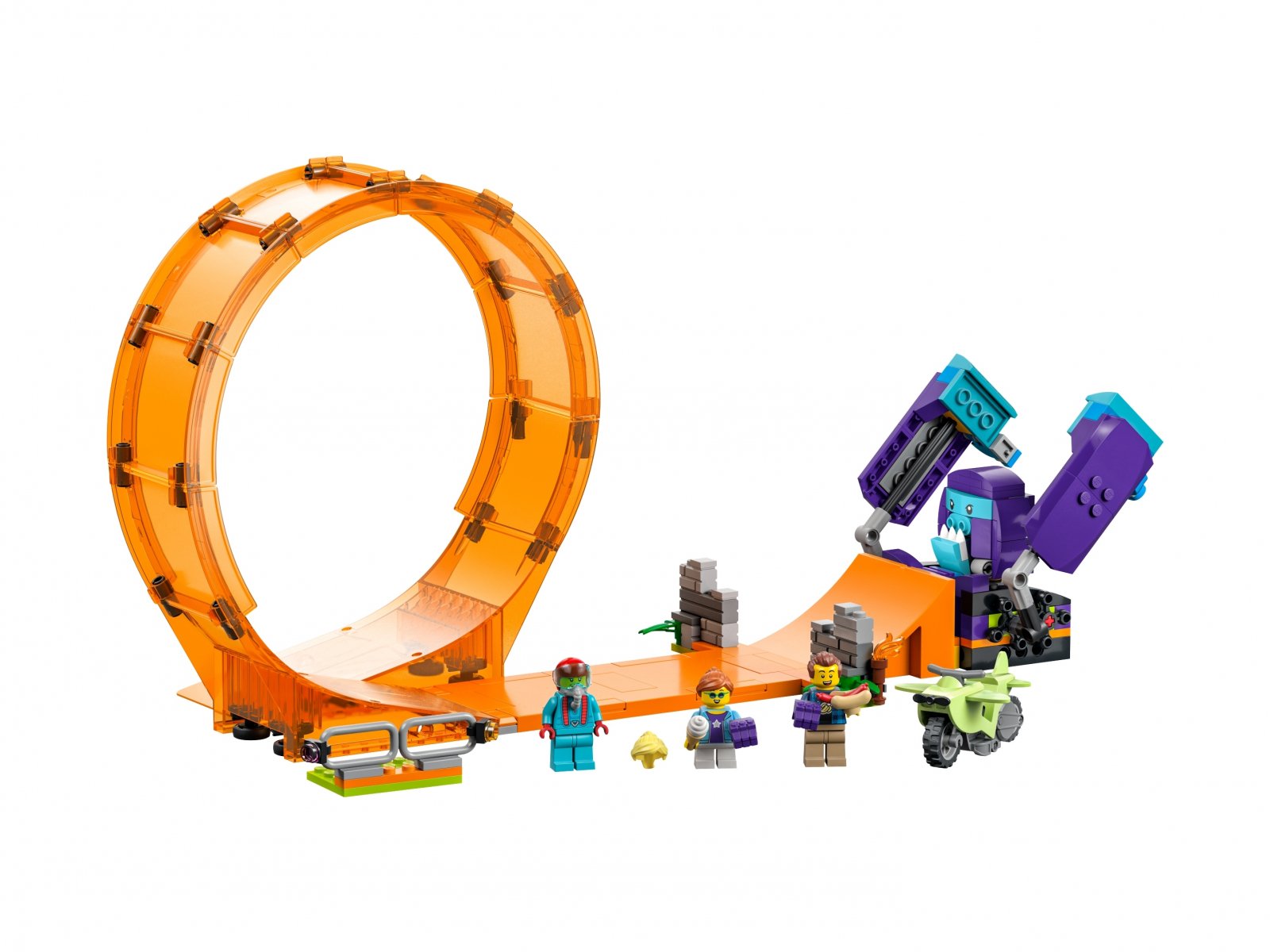 LEGO 60338 Kaskaderska pętla i szympans demolka