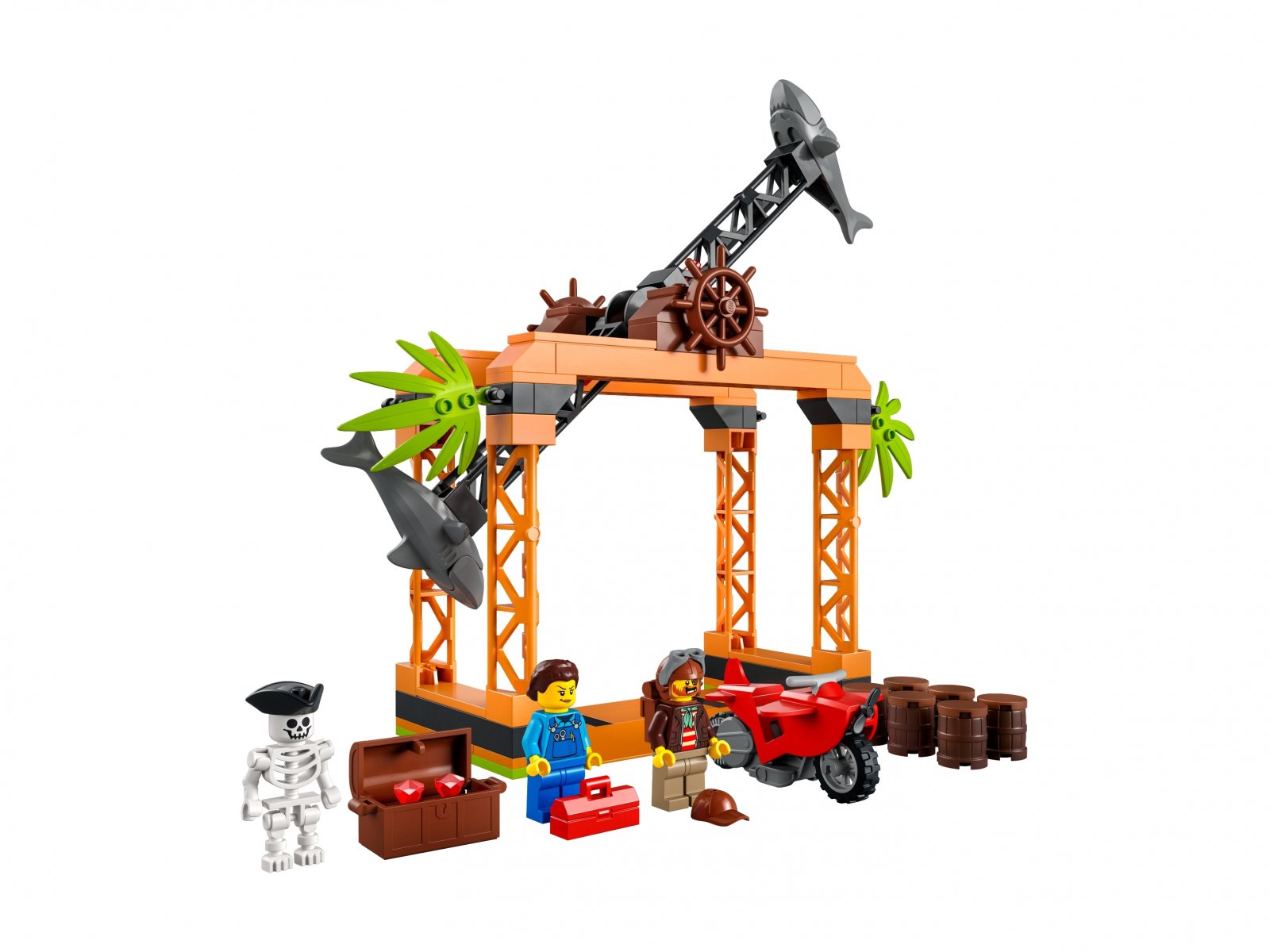 LEGO 60342 Wyzwanie kaskaderskie: atak rekina
