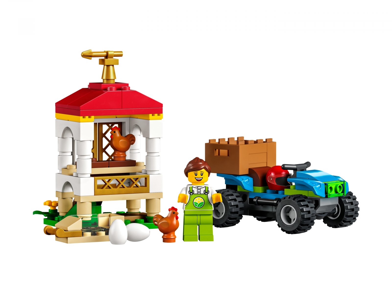 LEGO 60344 Kurnik z kurczakami