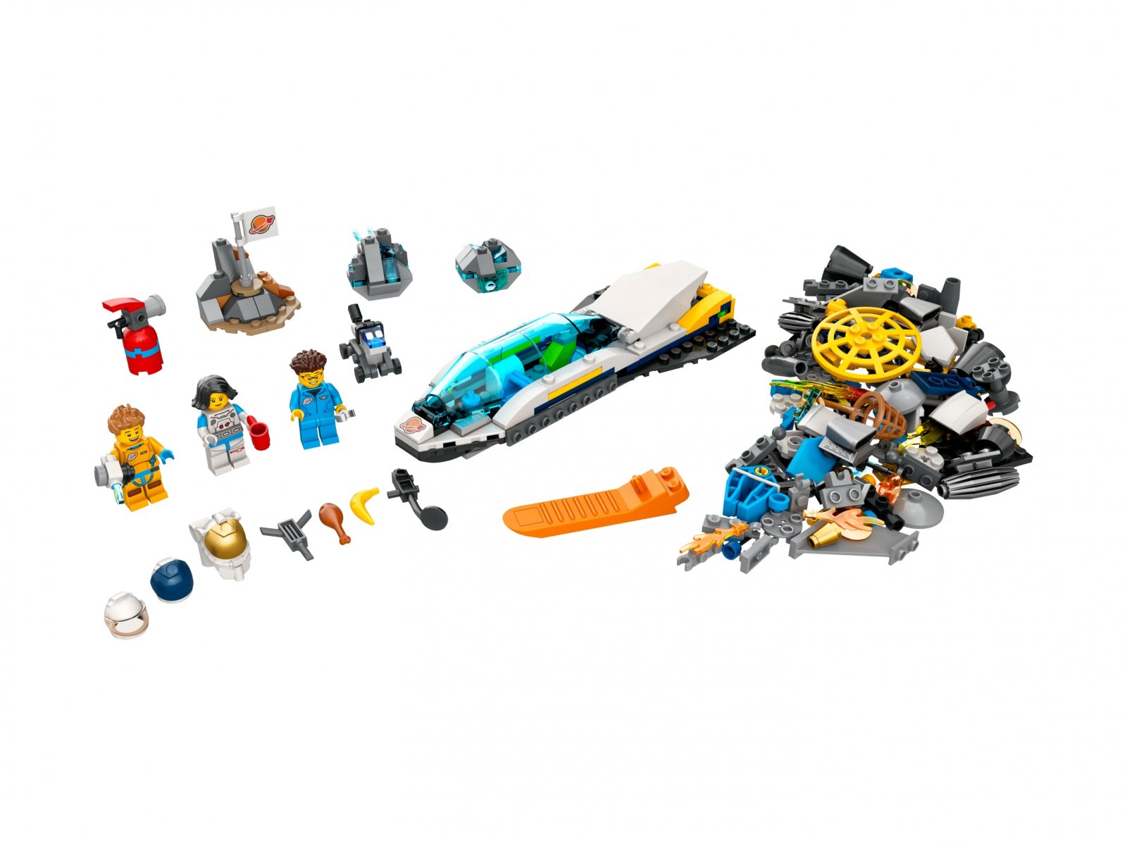 LEGO 60354 Wyprawy badawcze statkiem marsjańskim