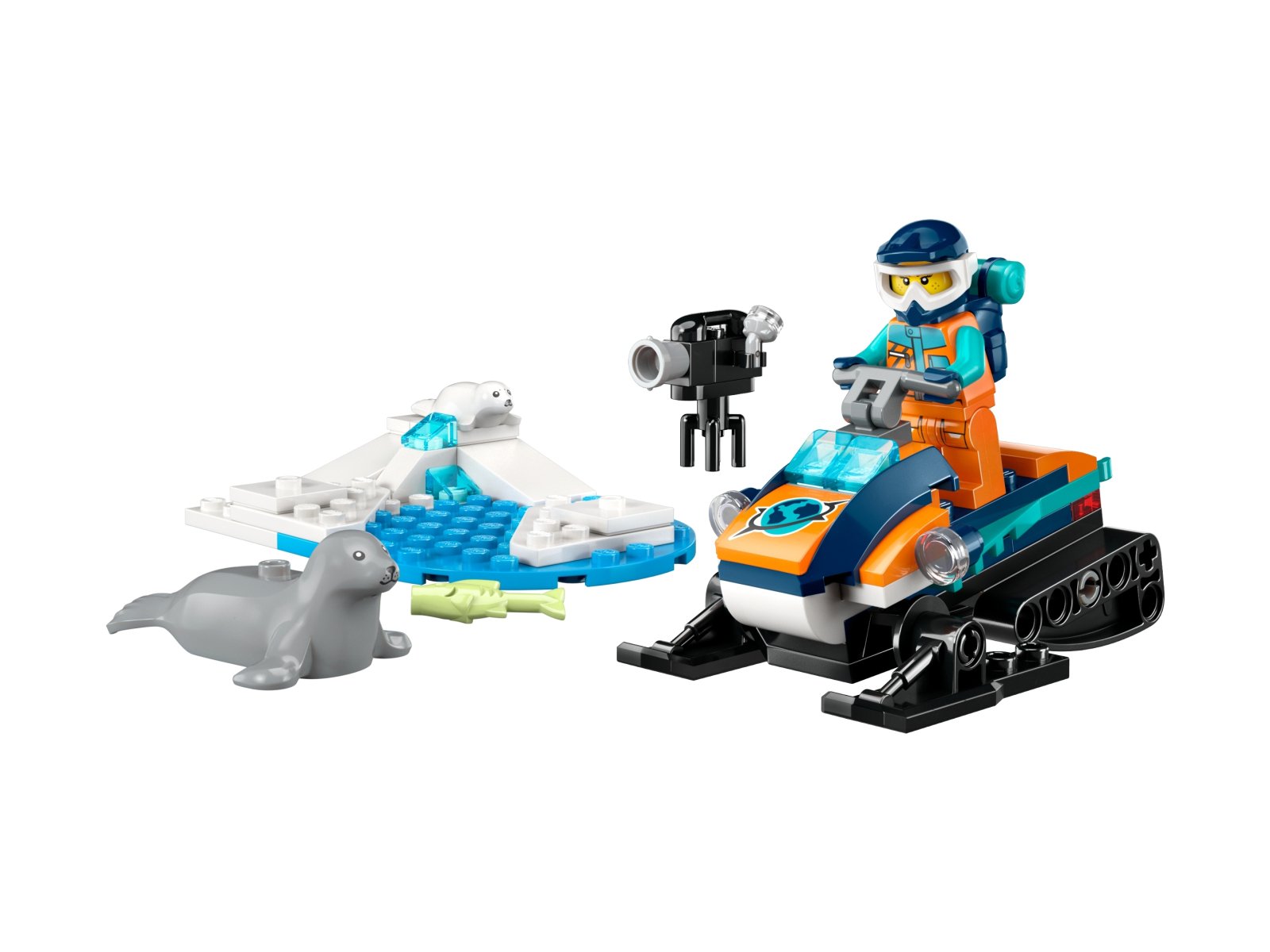 LEGO 60376 Skuter śnieżny badacza Arktyki