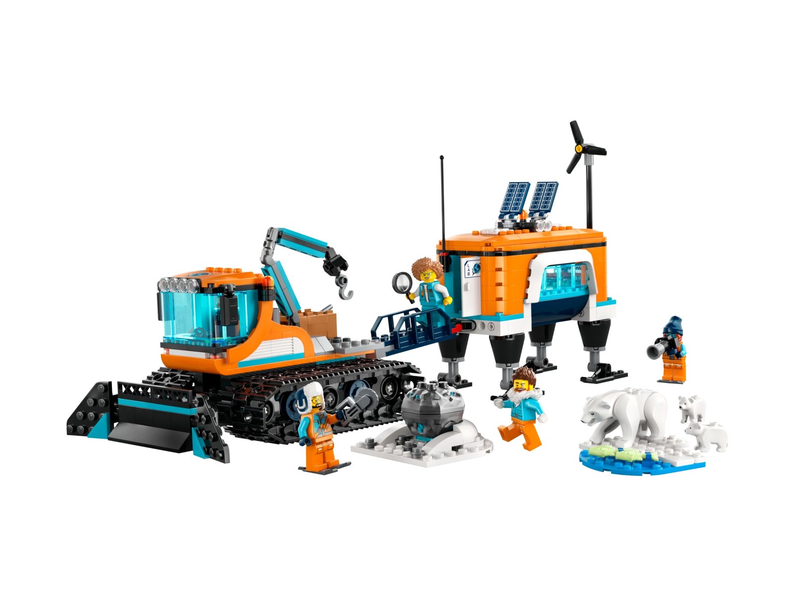LEGO 60378 Ciężarówka i laboratorium badawcze