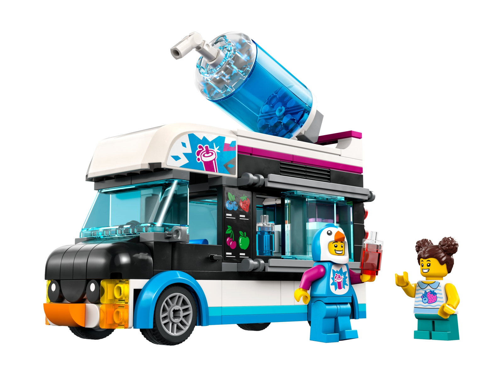 LEGO 60384 Pingwinia furgonetka ze slushem