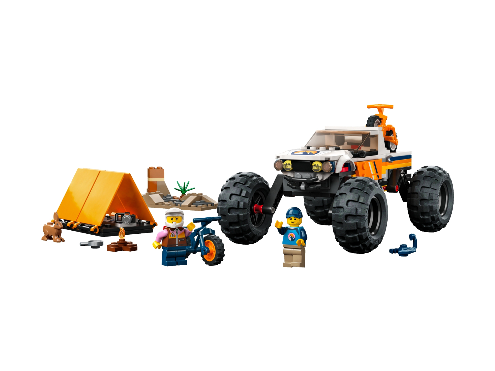 LEGO 60387 Przygody samochodem terenowym z napędem 4x4
