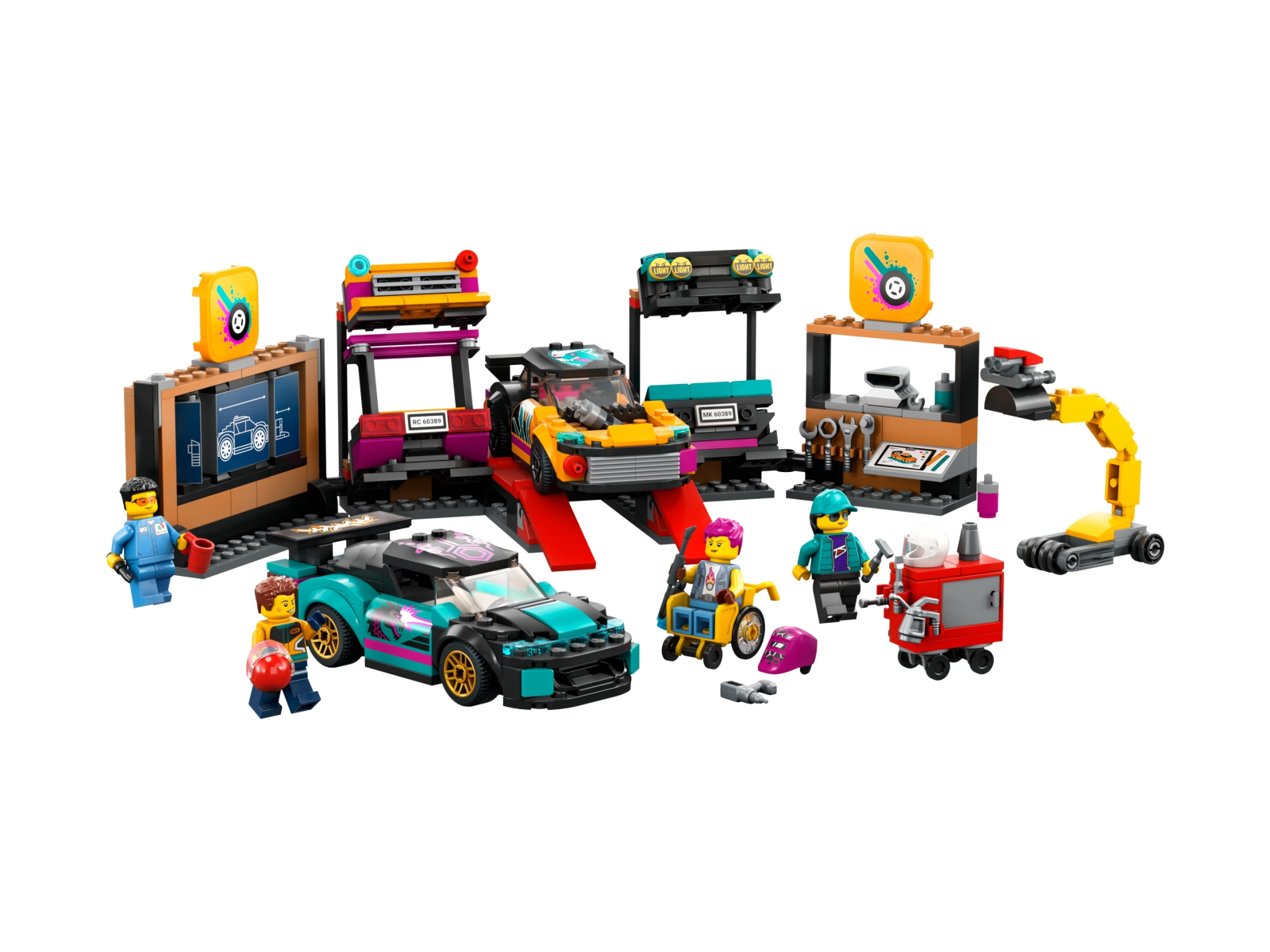 LEGO 60389 Warsztat tuningowania samochodów