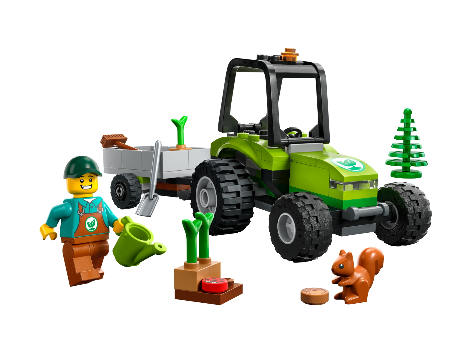 LEGO 60390 Traktor w parku