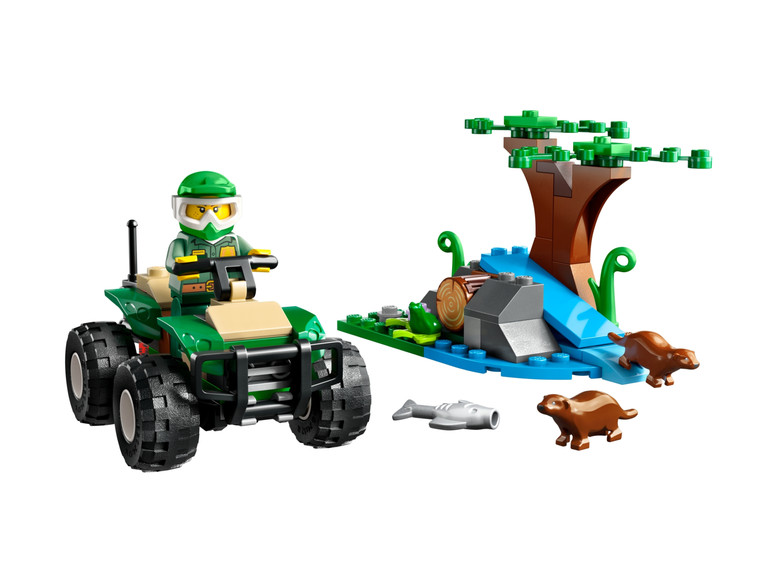 LEGO 60394 Quad i siedlisko wydry