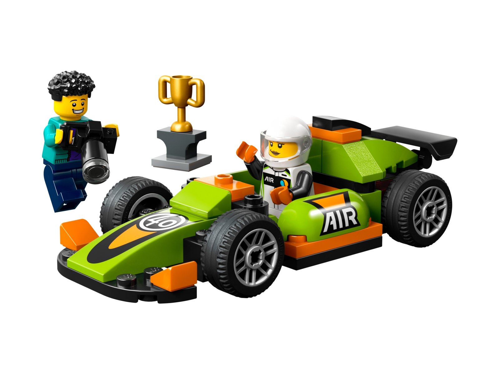 LEGO 60399 City Zielony samochód wyścigowy