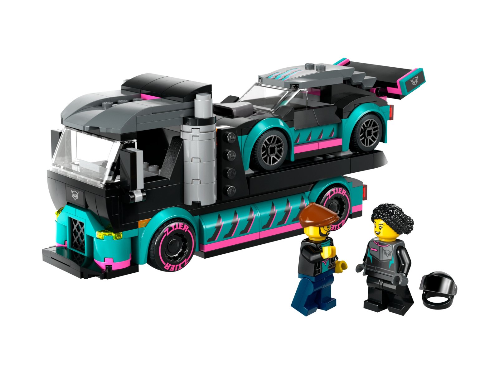 LEGO 60406 City Samochód wyścigowy i laweta