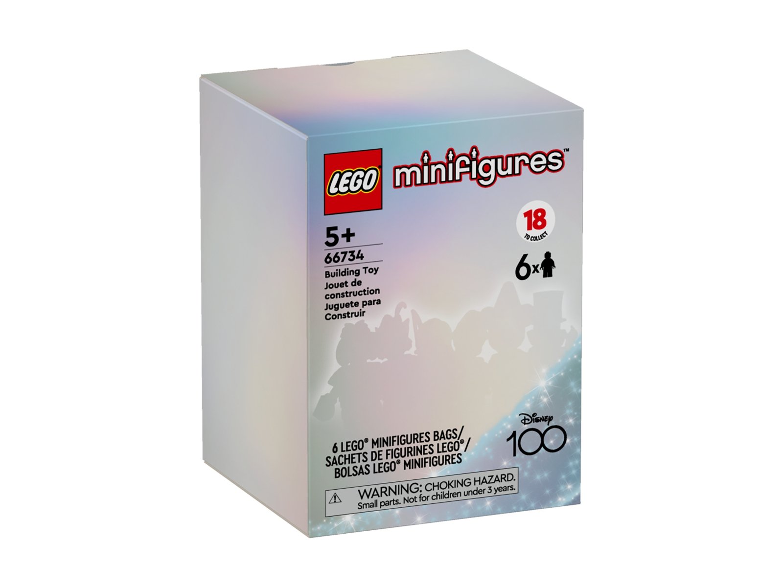 LEGO 66734 Minifigurki Disney 100 - sześciopak