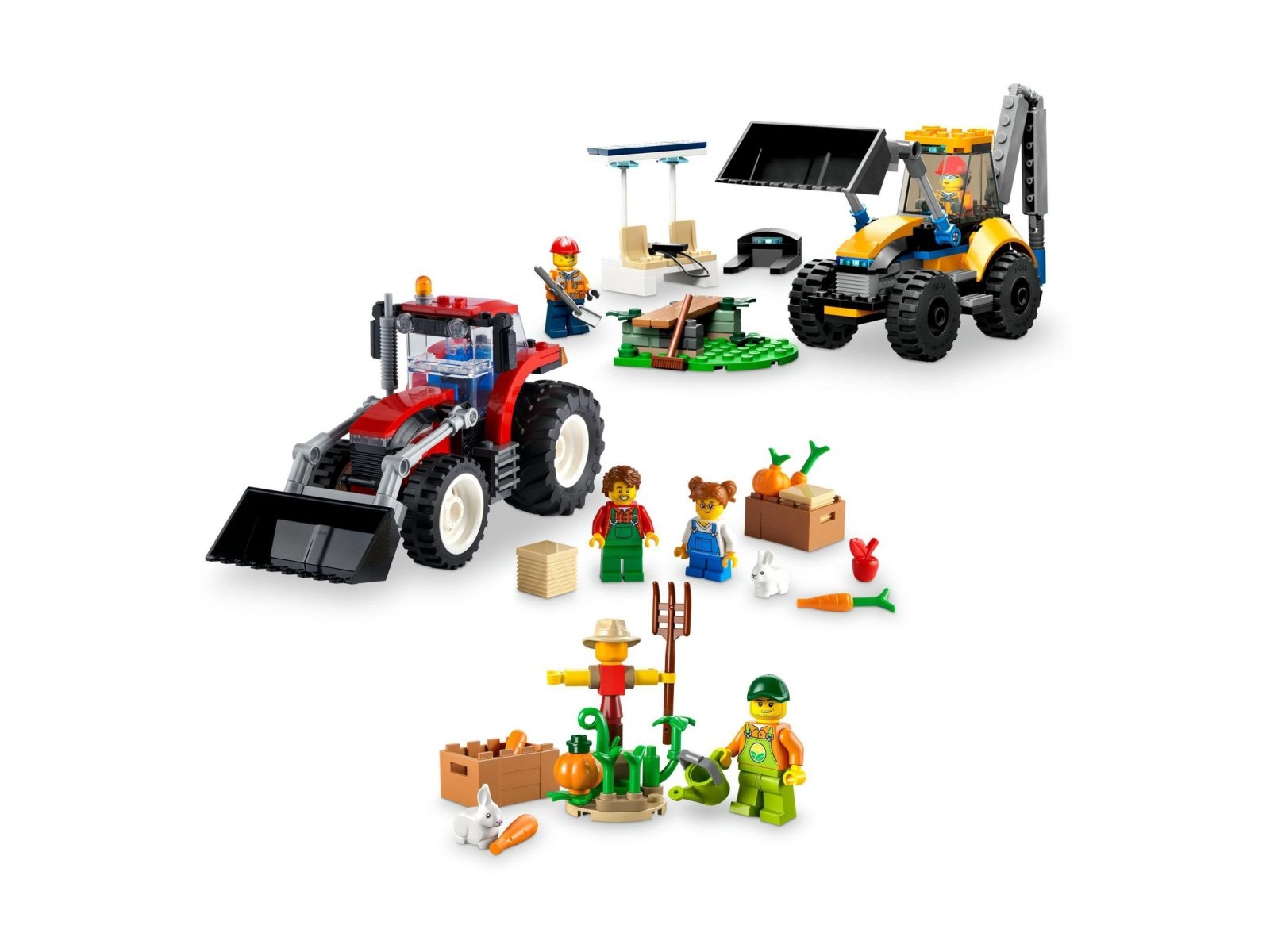 LEGO 66772 City Pojazdy na dużych kołach — zestaw prezentowy
