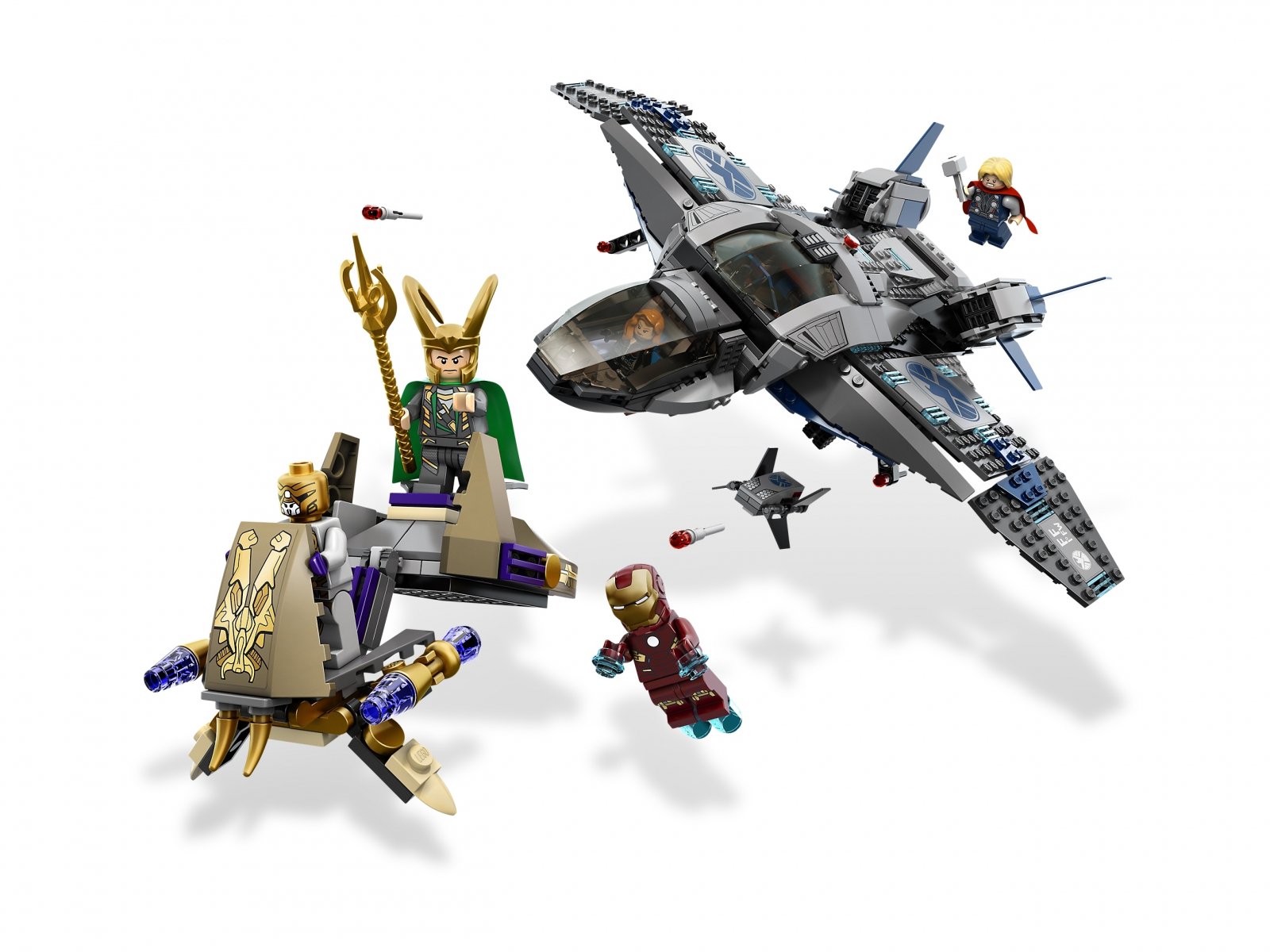LEGO 6869 Quinjet powietrzne starcie