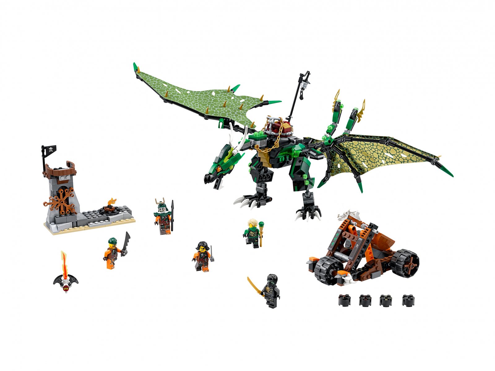 LEGO 70593 Zielony Smok NRG
