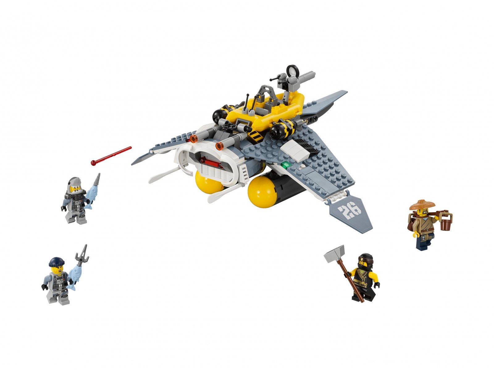 LEGO 70609 Bombowiec Manta Ray
