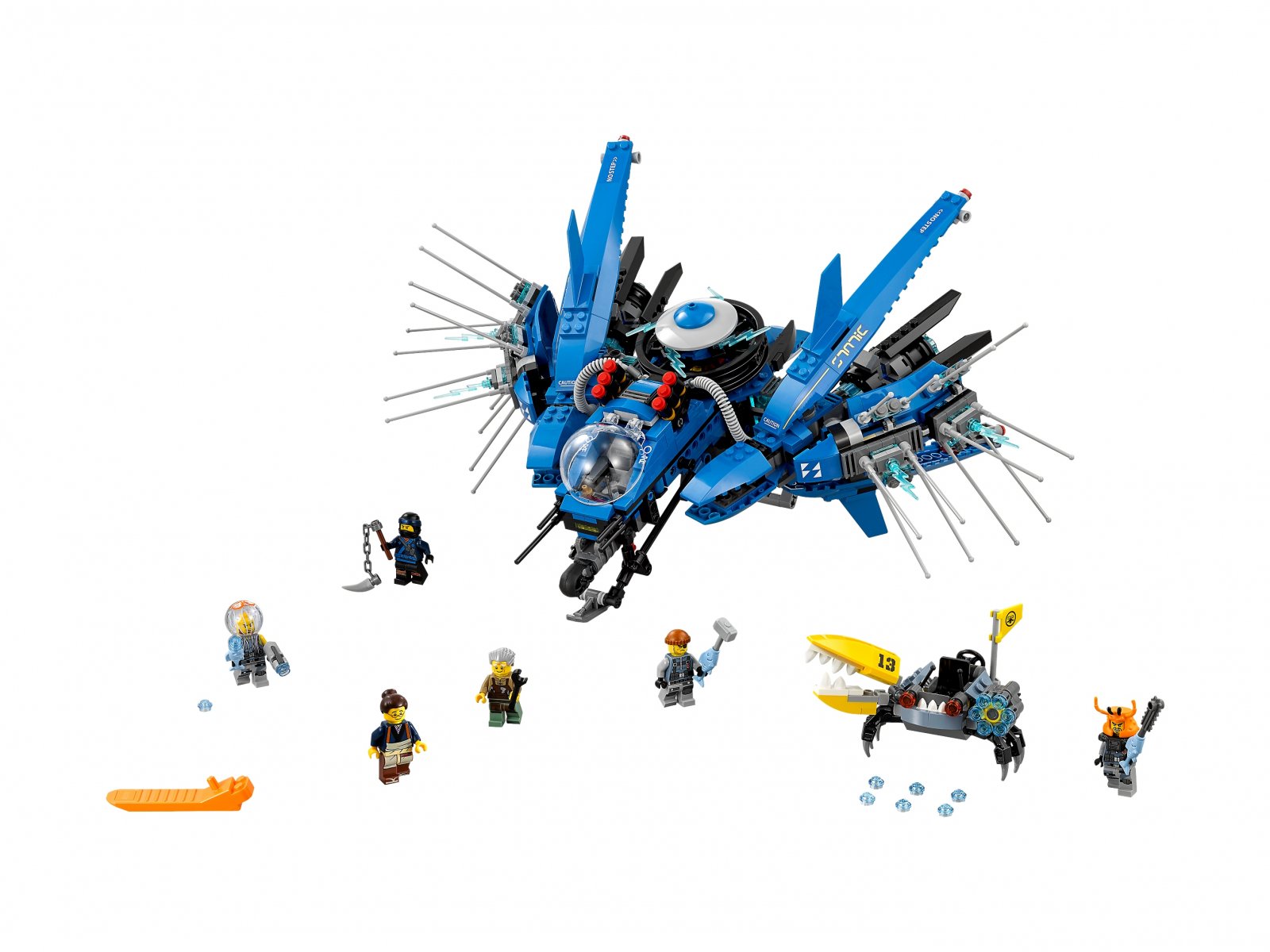 LEGO 70614 Odrzutowiec Błyskawica