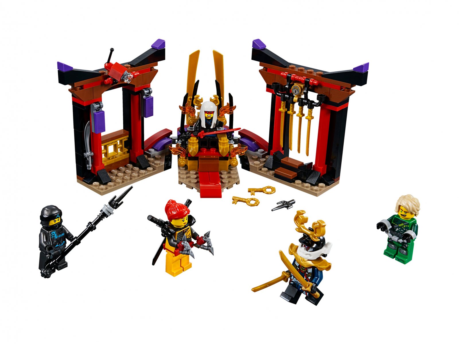 LEGO 70651 Starcie w sali tronowej