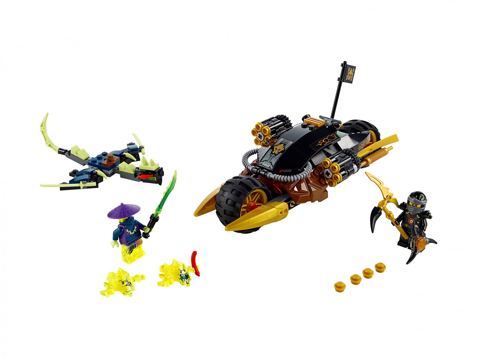 LEGO 70733 Motocykl Cole'a