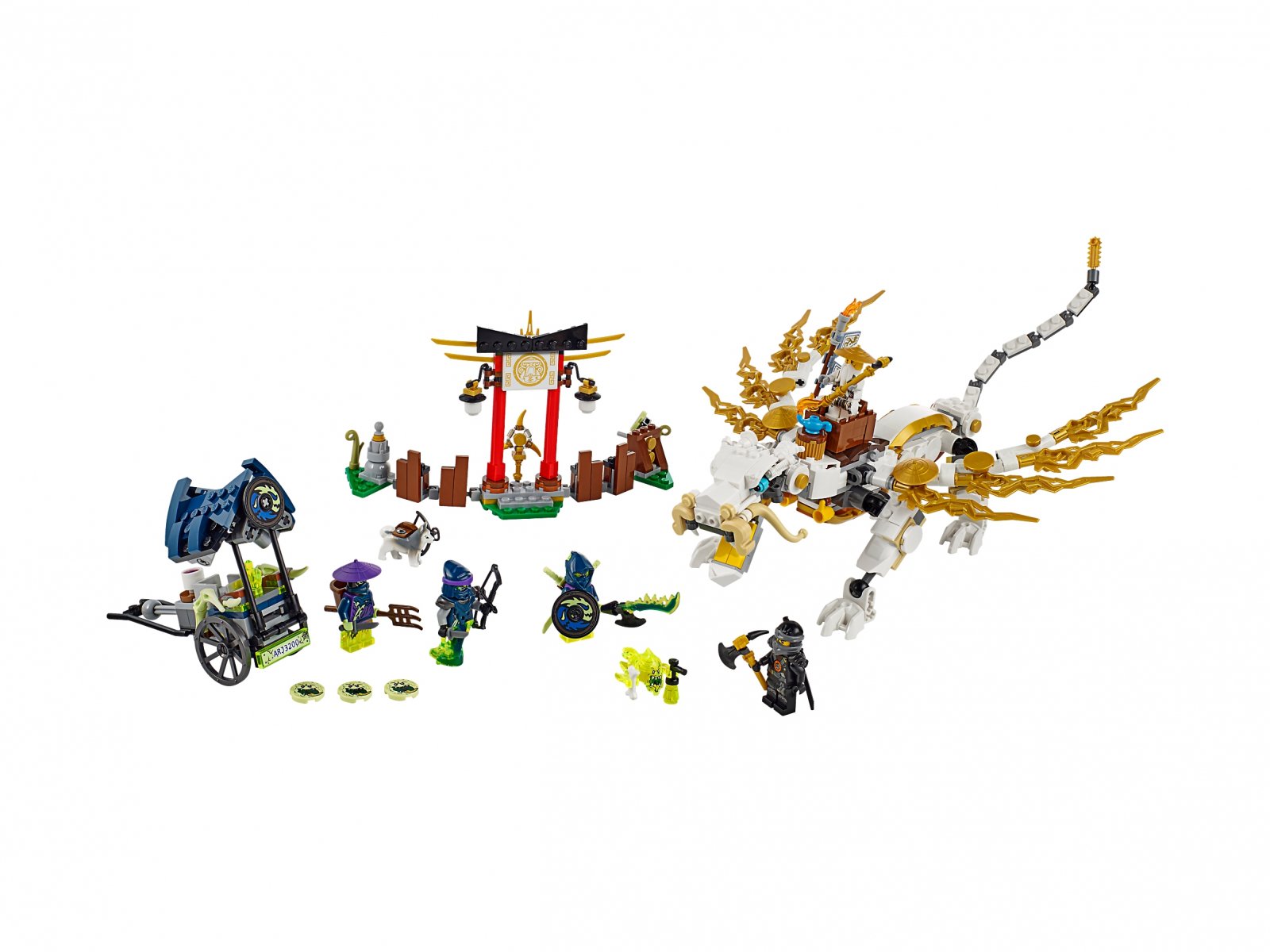 LEGO 70734 Smok mistrza Wu