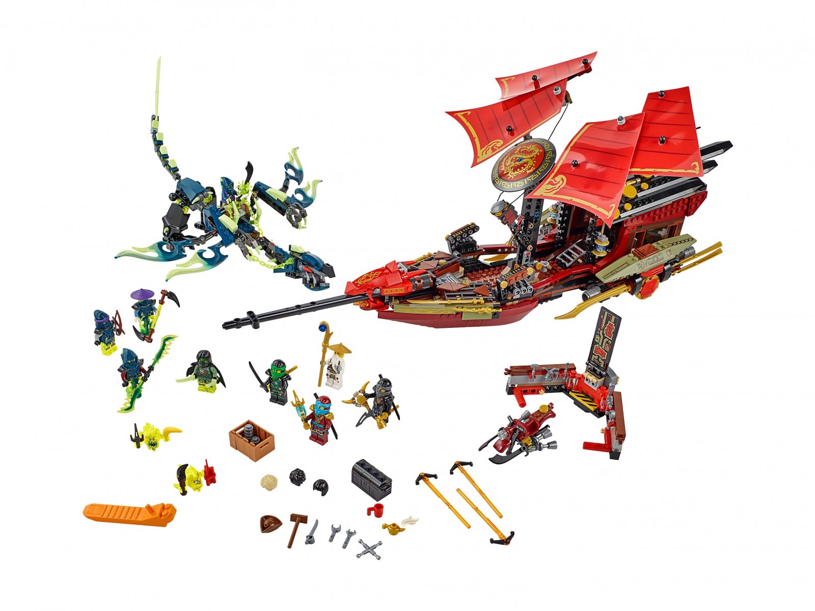 LEGO 70738 Ostatni lot Perły Przeznaczenia