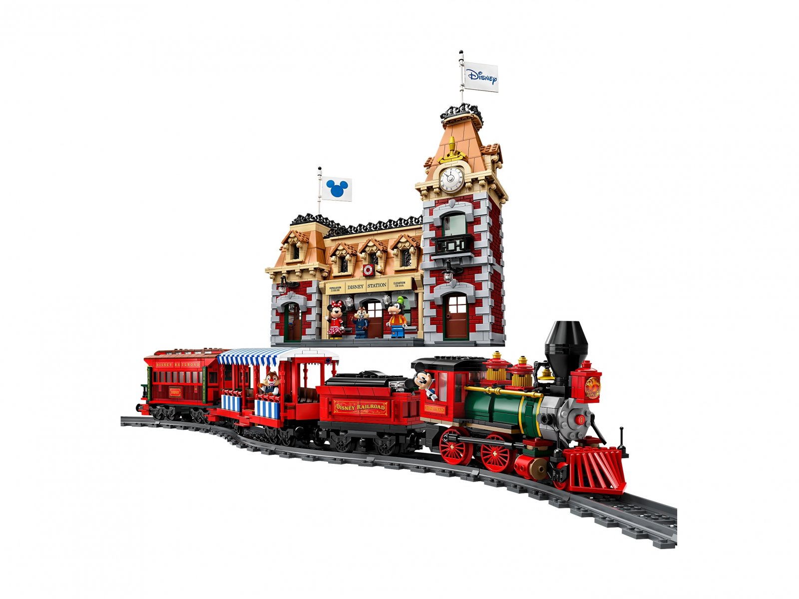 LEGO 71044 Pociąg i dworzec Disney