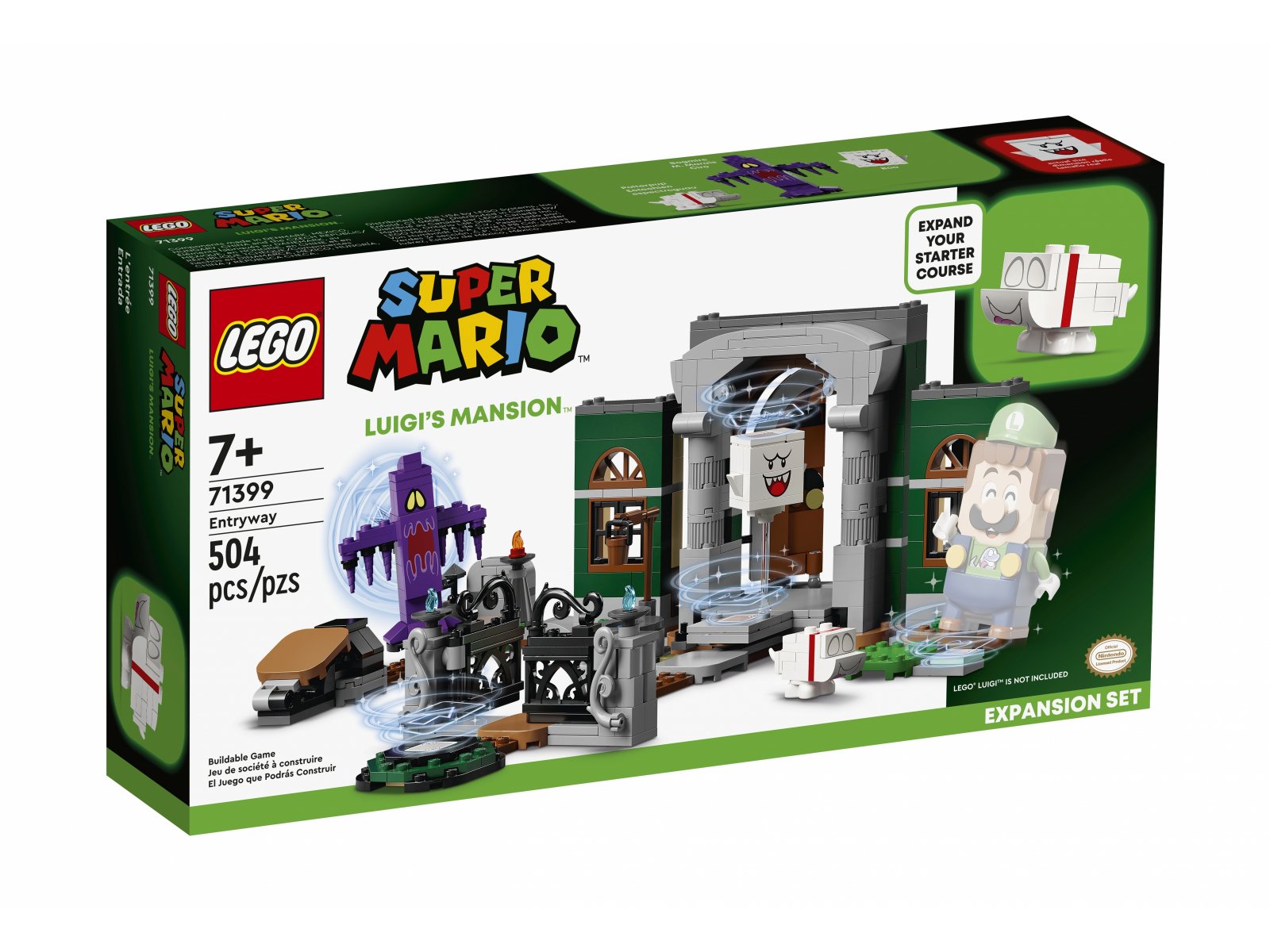 LEGO 71399 Wejście do rezydencji Luigiego - zestaw rozszerzający