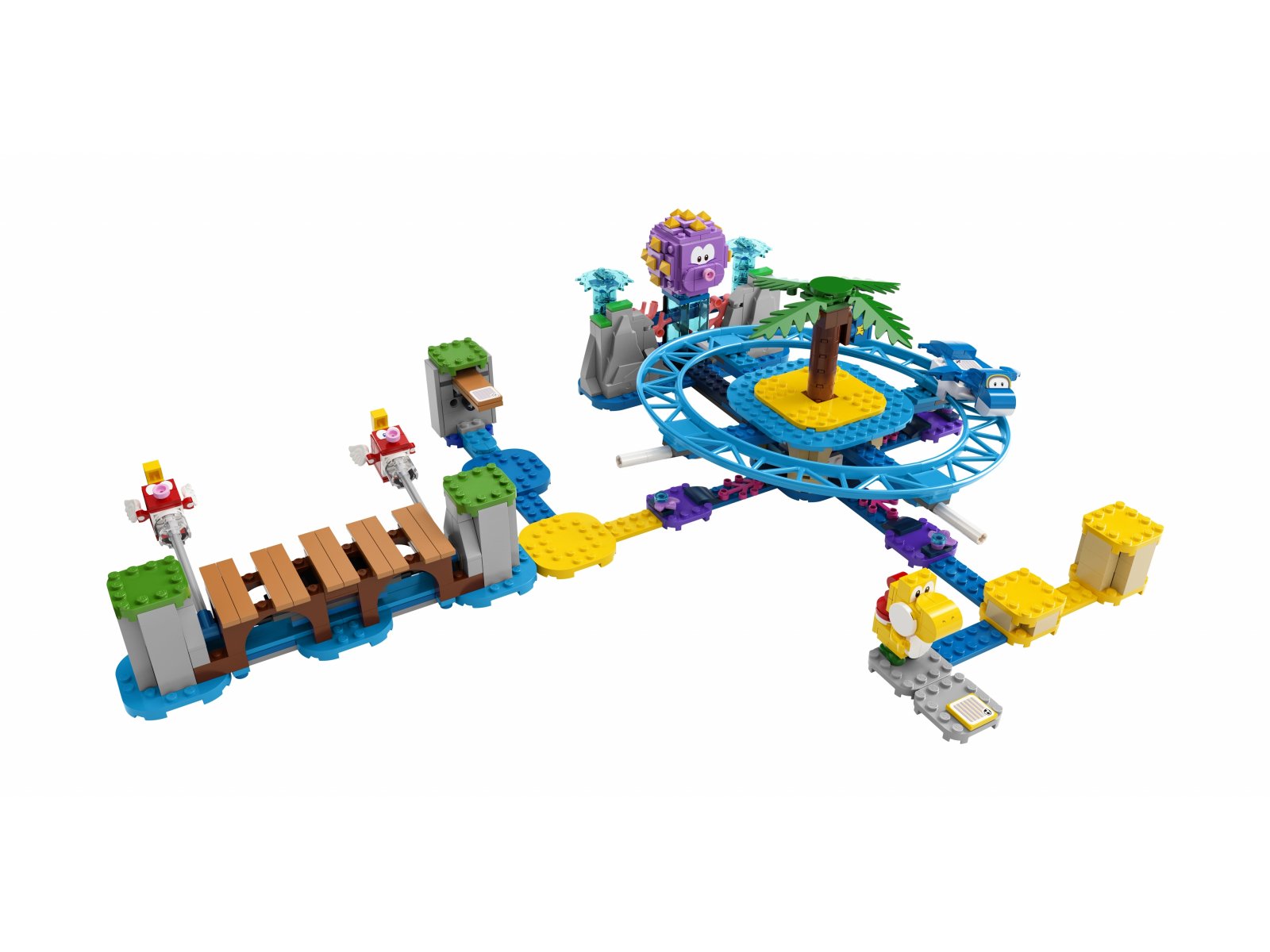 LEGO 71400 Duży jeżowiec i zabawa na plaży - zestaw rozszerzający