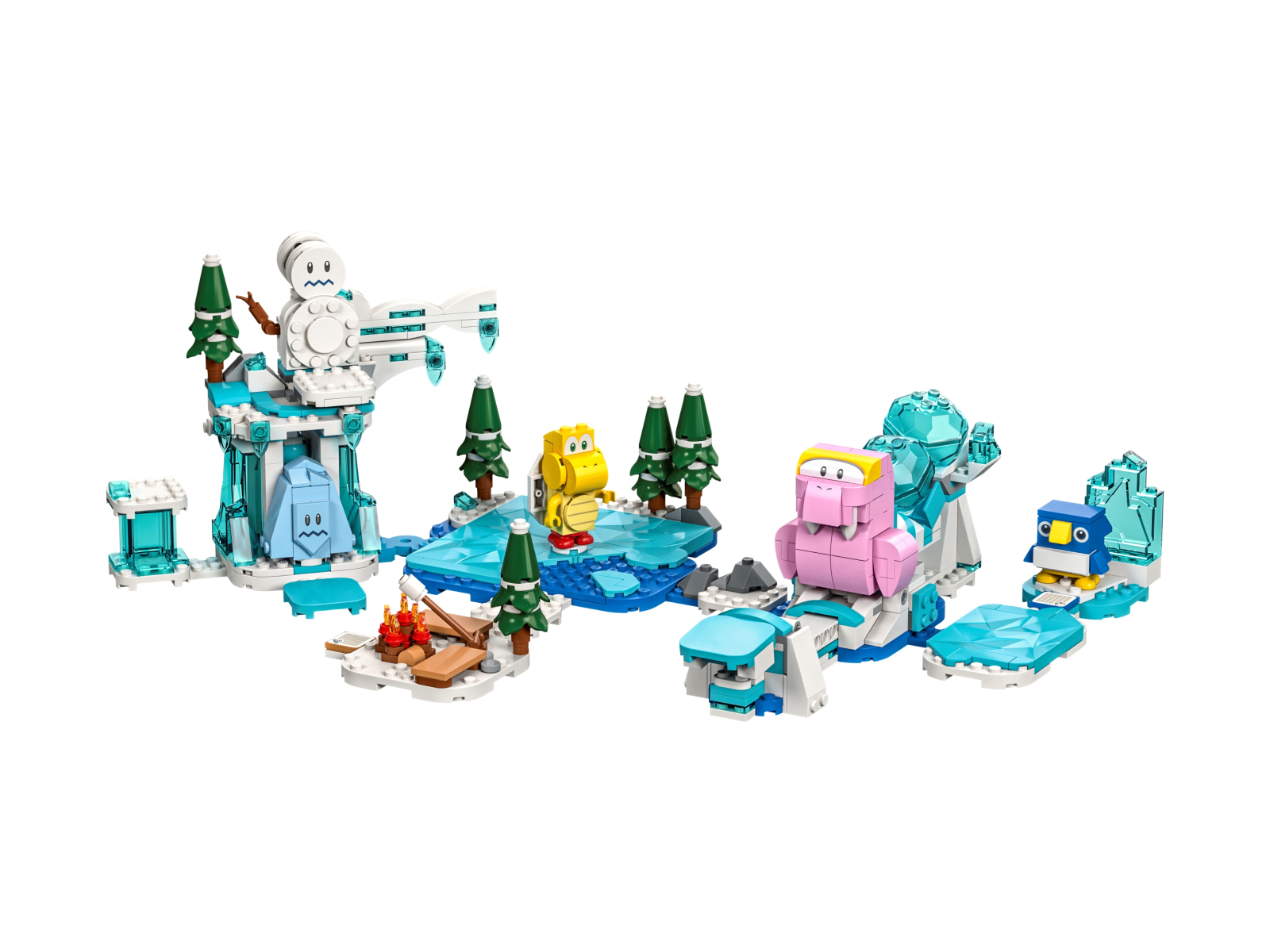 LEGO 71417 Śniegowa przygoda Fliprusa – zestaw rozszerzający