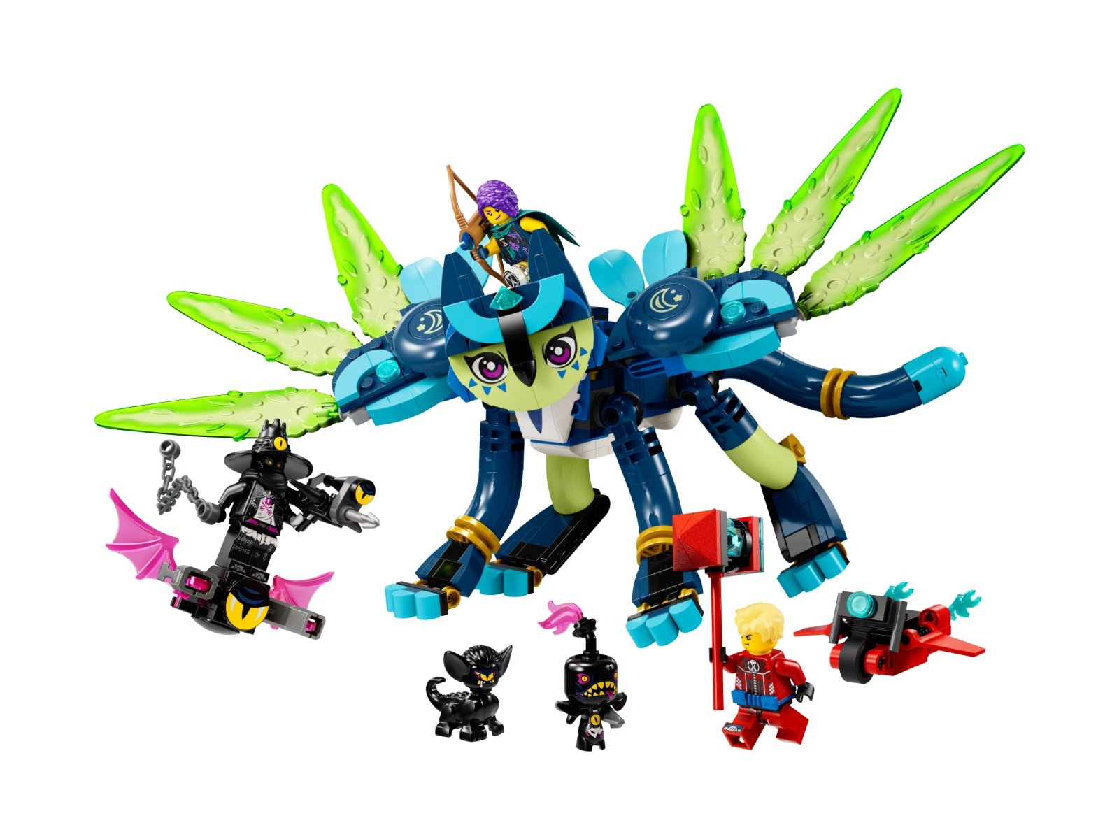 LEGO 71476 DREAMZzz Zoey i sowokot Zian